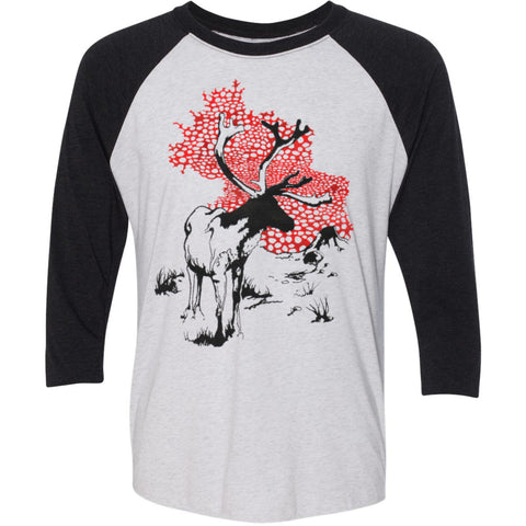 Amanita Reindeer baseball T shirt